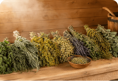 How to Use Herbs in a Sauna