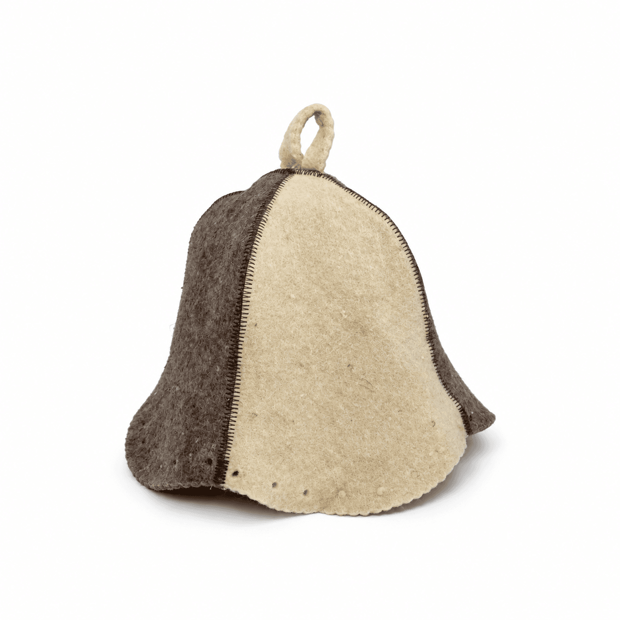Two-Tone Wool Felt Sauna Hat